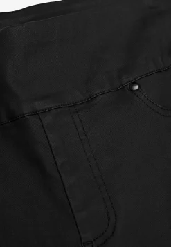 Clearance Coatade jeggings med smala ben Byxor|Festkläder