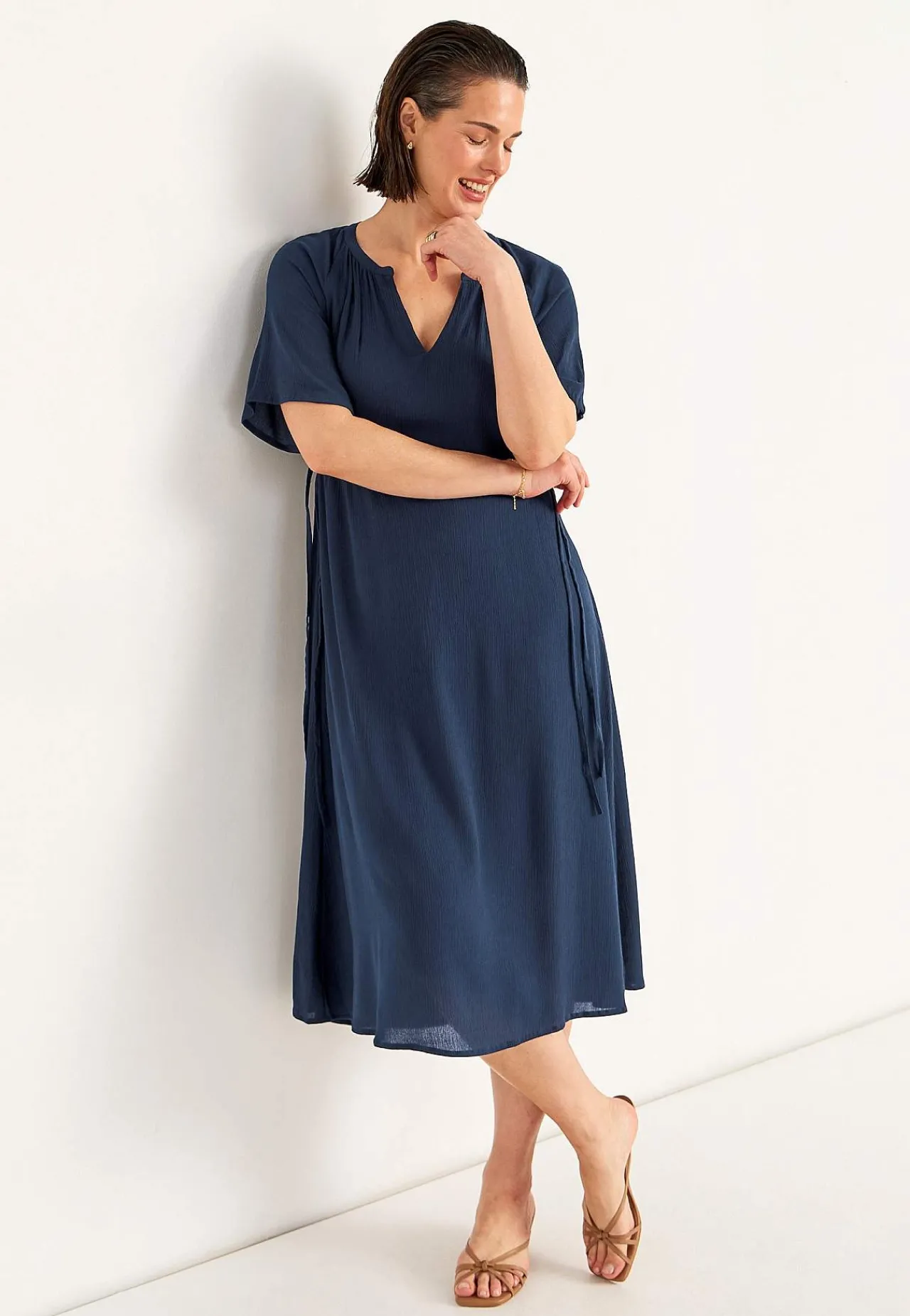 Sale Crepe klänning Klänningar & Kjolar|Plus Size