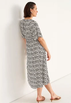 Crepe klänning Klänningar & Kjolar|Plus Size
