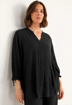 Clearance Crepe tunika Tunikor|Plus Size