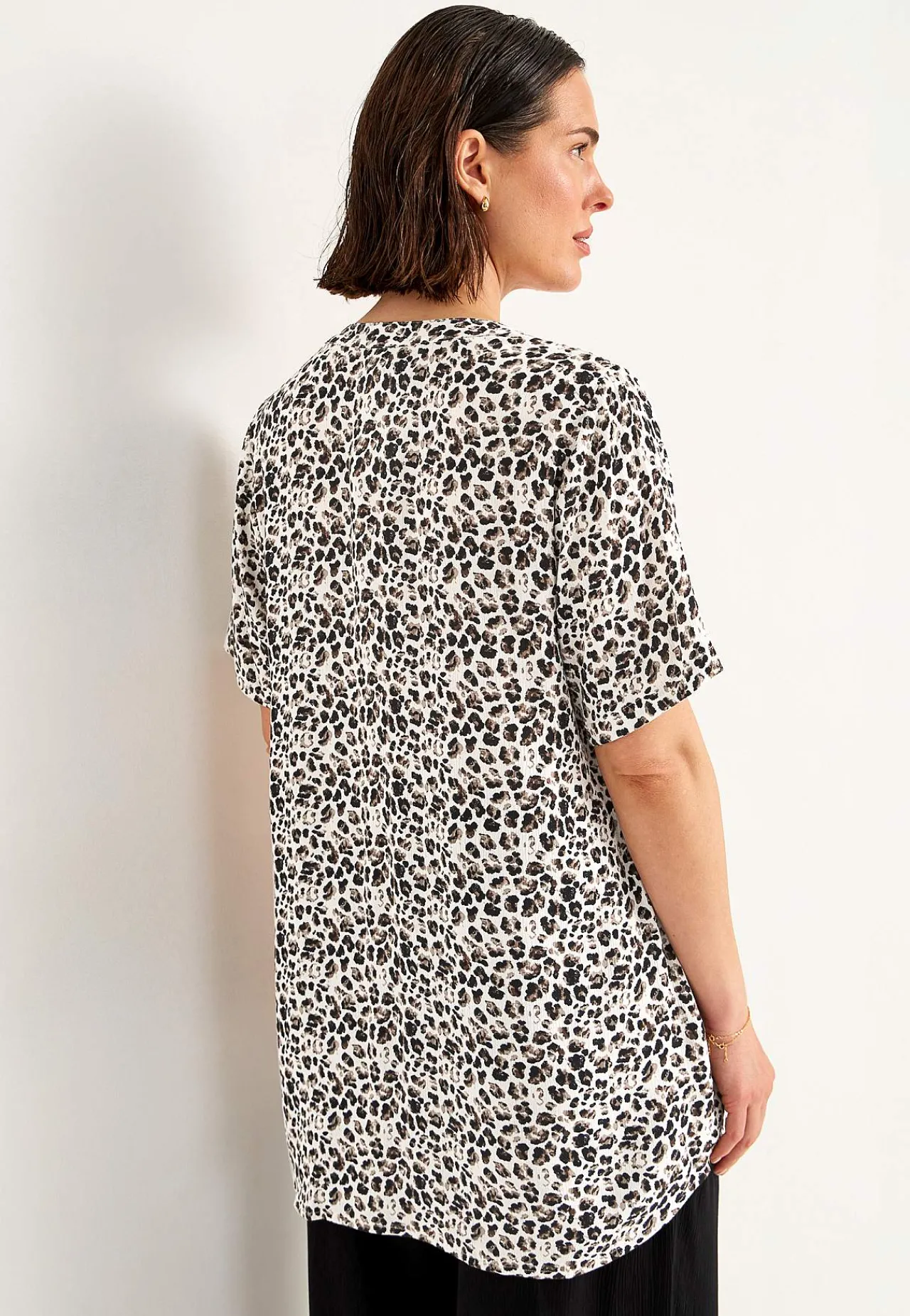 Outlet Crepe tunika Toppar & T-Shirts|Tunikor