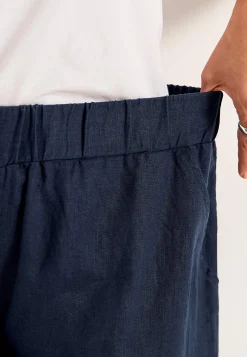 Culottebyxa Premium i linne Byxor|Matchande Set