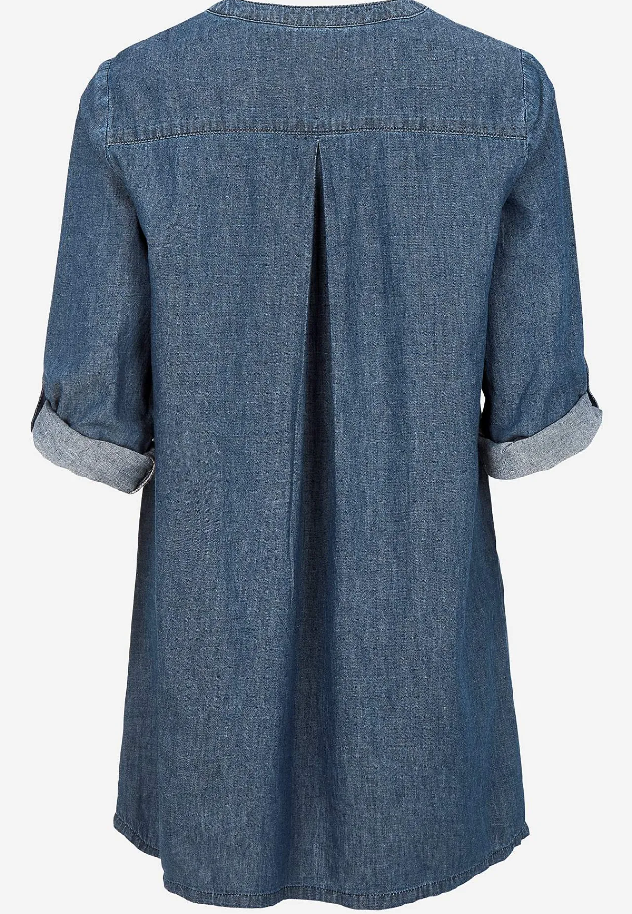 Online Denimtunika med fickor Skjortor & Blusar|Tunikor