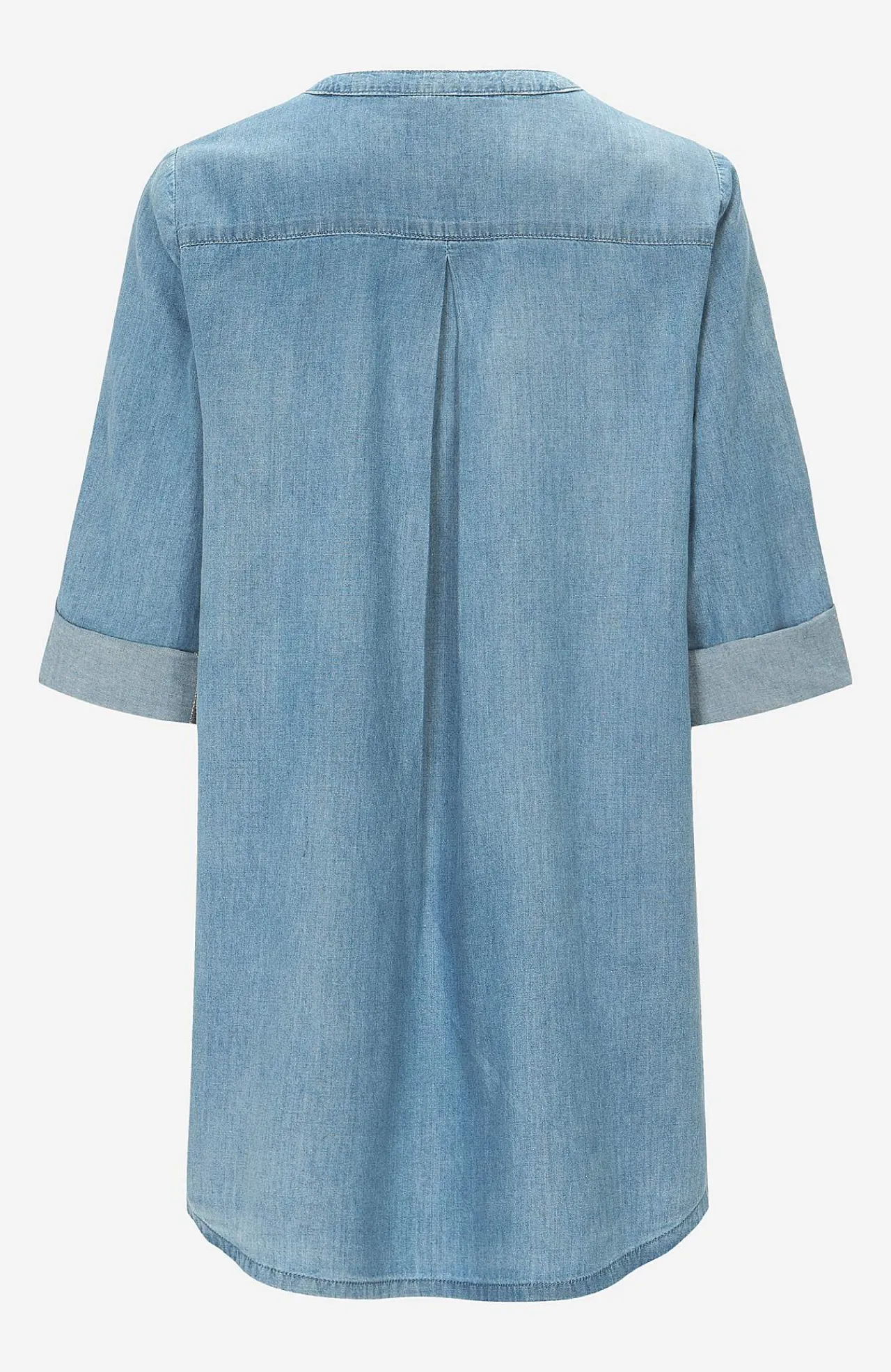 Denimtunika med fickor Skjortor & Blusar|Tunikor