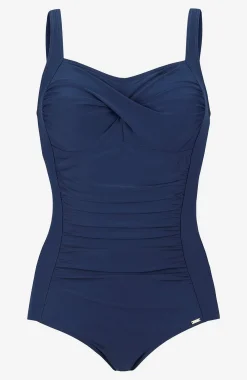 Online Draperad shapingbaddräkt Badkläder|Plus Size