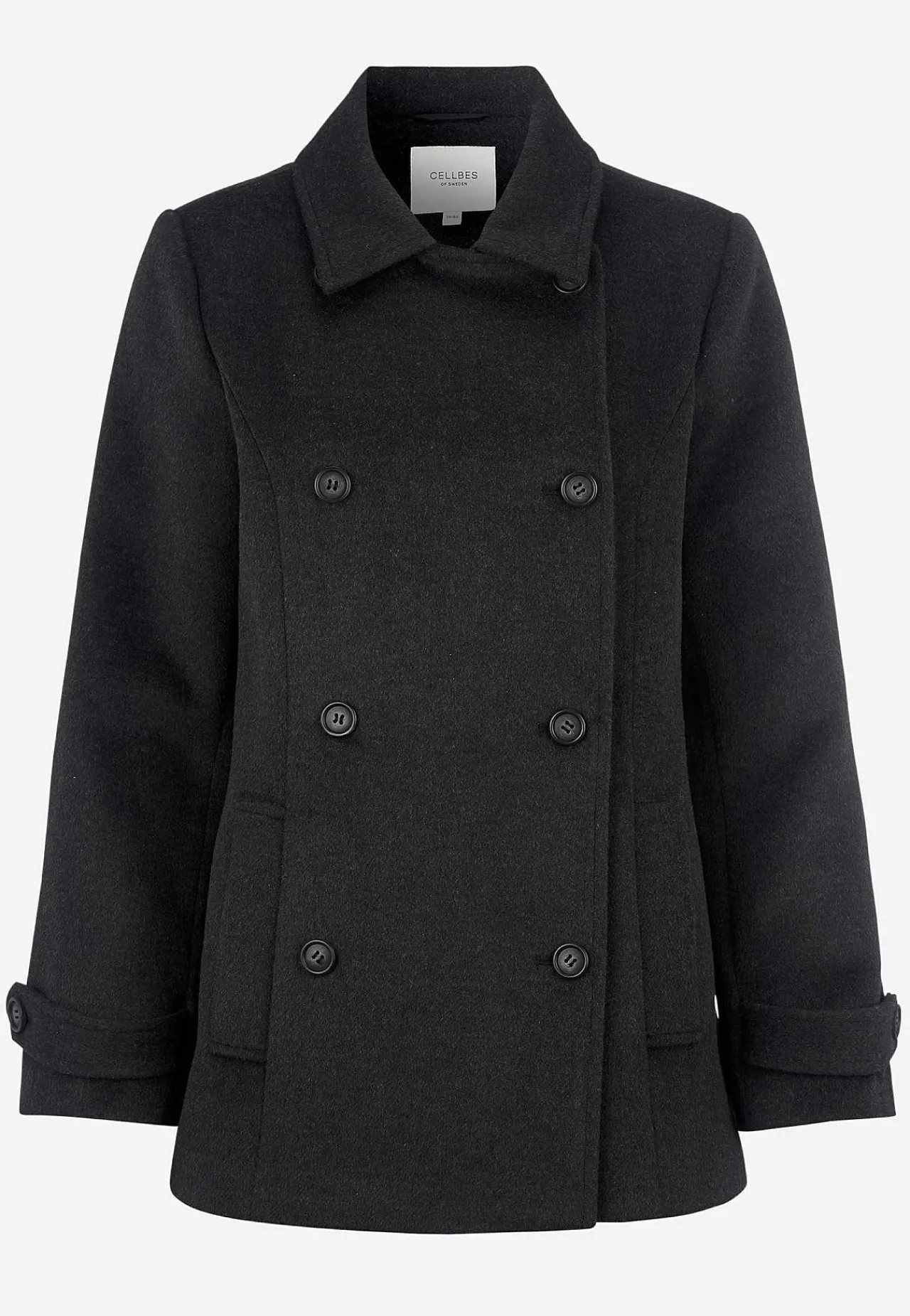Clearance Dubbelknäppt kappa Jackor & Kappor