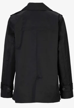 Best Dubbelknäppt, kort trenchcoat Jackor & Kappor