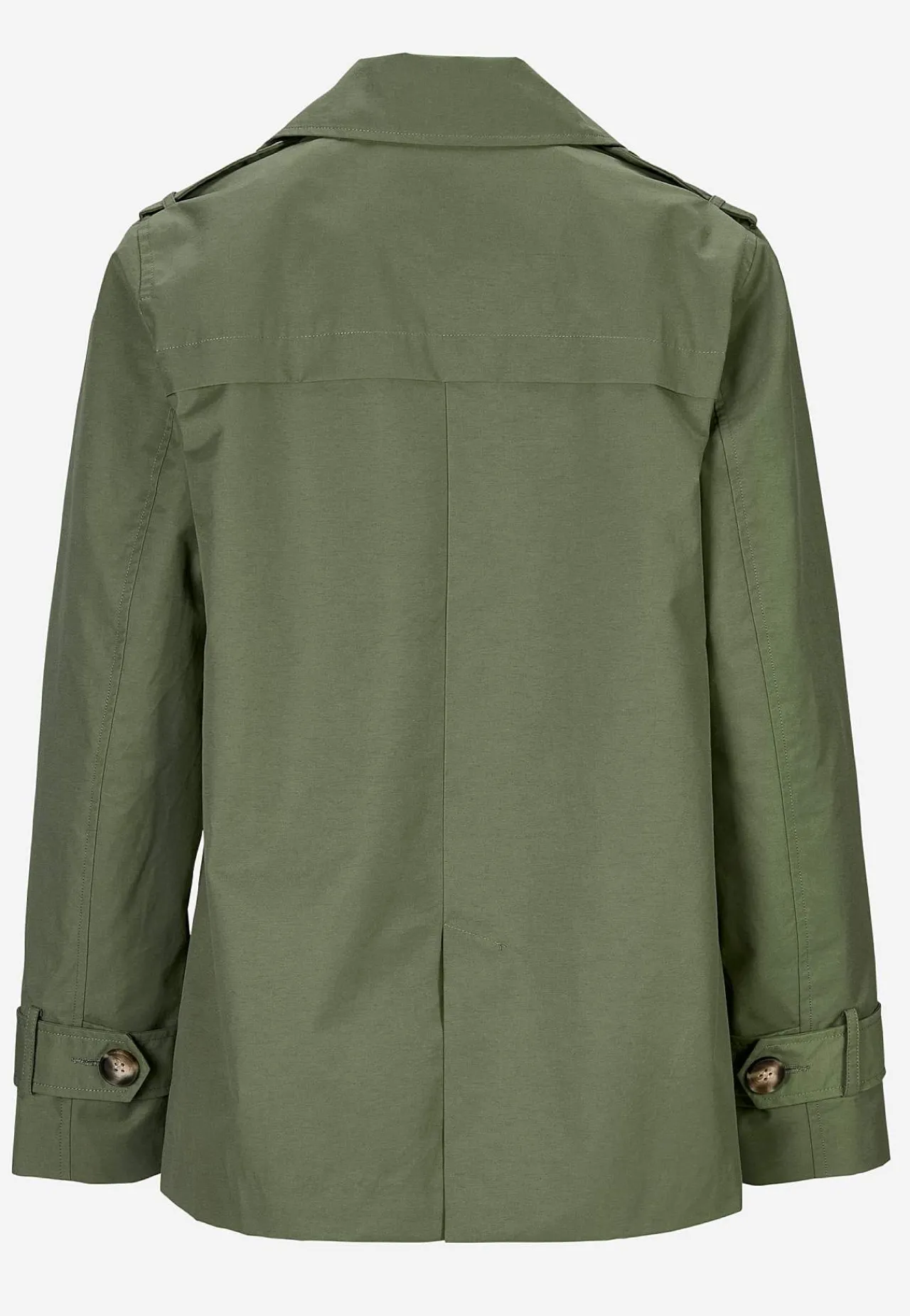 Best Dubbelknäppt, kort trenchcoat Jackor & Kappor