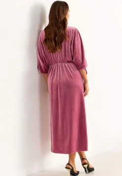 Clearance Elegant kaftanklänning i velour Klänningar & Kjolar|Festkläder