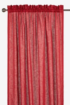 Online Enfärgad julgardin Ebbe 2-pack Gardiner|Flerpack