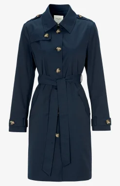 Online Enkelknäppt trenchcoat Jackor & Kappor|Plus Size