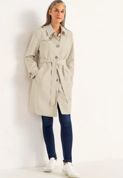 Online Enkelknäppt trenchcoat Jackor & Kappor|Plus Size