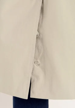 Online Enkelknäppt trenchcoat Jackor & Kappor|Plus Size