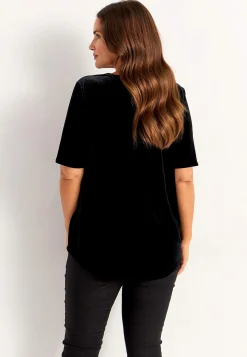 Best Festtopp i sammet Toppar & T-Shirts|Festkläder