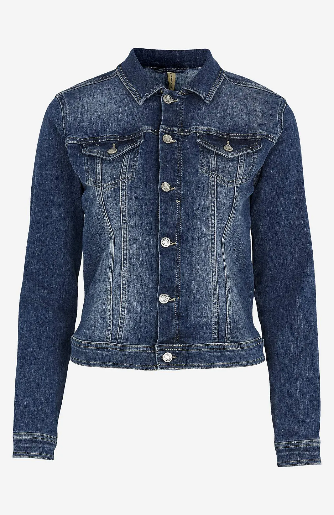 Figursydd jeansjacka Jackor & Kappor|Jeansplagg