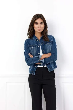 Figursydd jeansjacka Jackor & Kappor|Jeansplagg