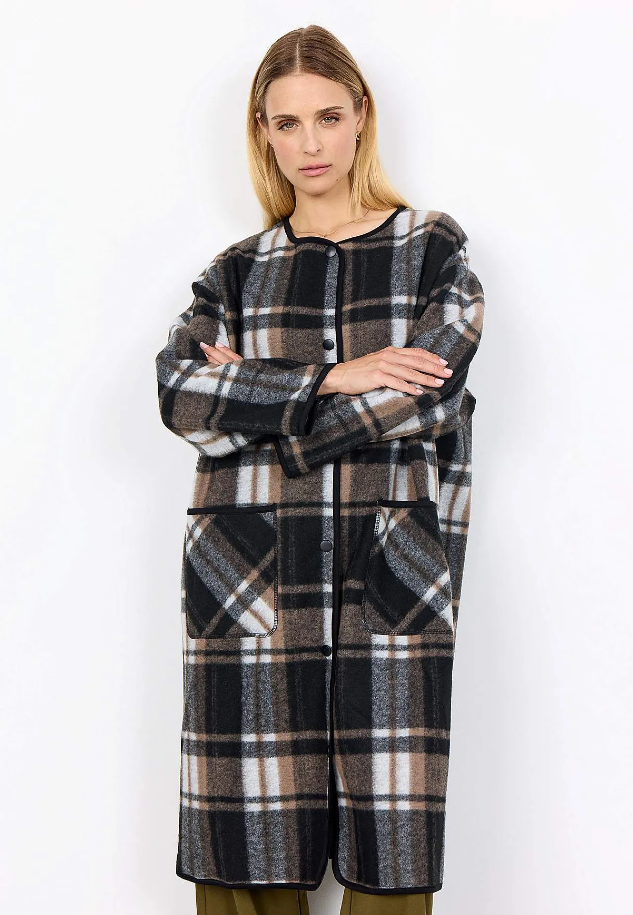 Sale Filtad, rutig jacka Jackor & Kappor