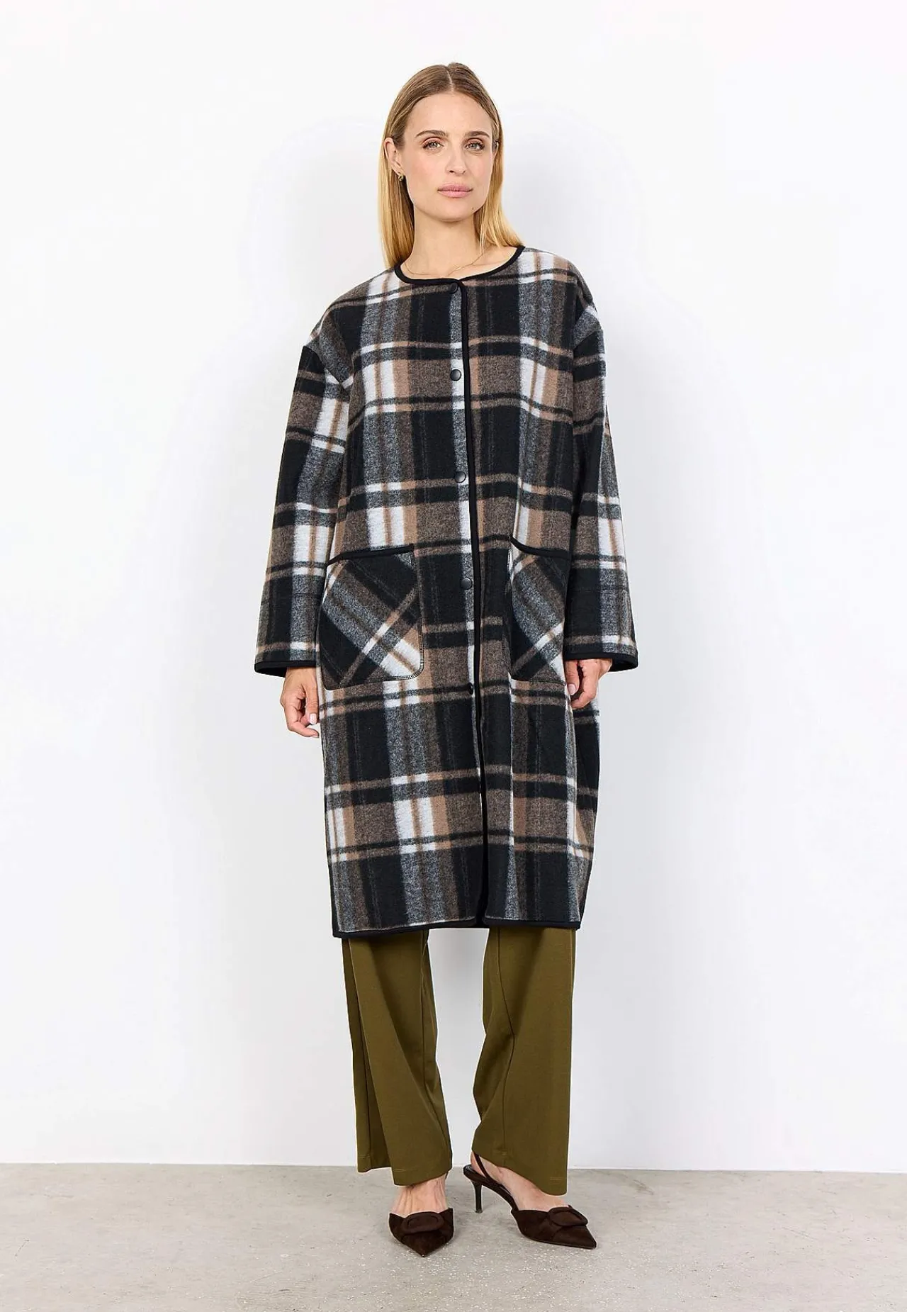 Sale Filtad, rutig jacka Jackor & Kappor
