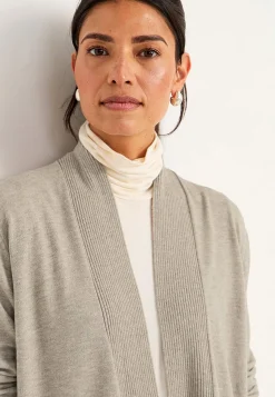 Outlet Finstickad cardigan Tröjor & Cardigans|Stickat