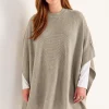 Best Finstickad poncho Tröjor & Cardigans|Stickat