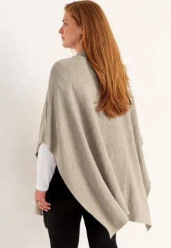 Best Finstickad poncho Tröjor & Cardigans|Stickat