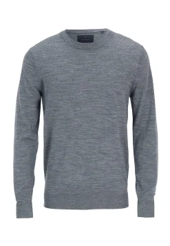 Outlet Finstickad tröja i merinoull Tröjor & Hoodies