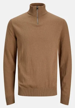 Finstickad tröja med dragkedja Tröjor & Hoodies