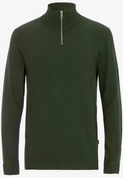 Finstickad tröja med dragkedja Tröjor & Hoodies