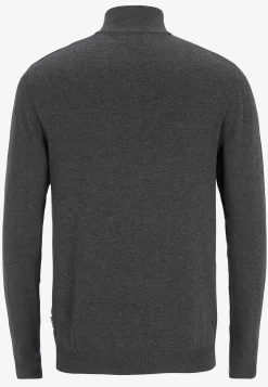 Finstickad tröja med dragkedja Tröjor & Hoodies