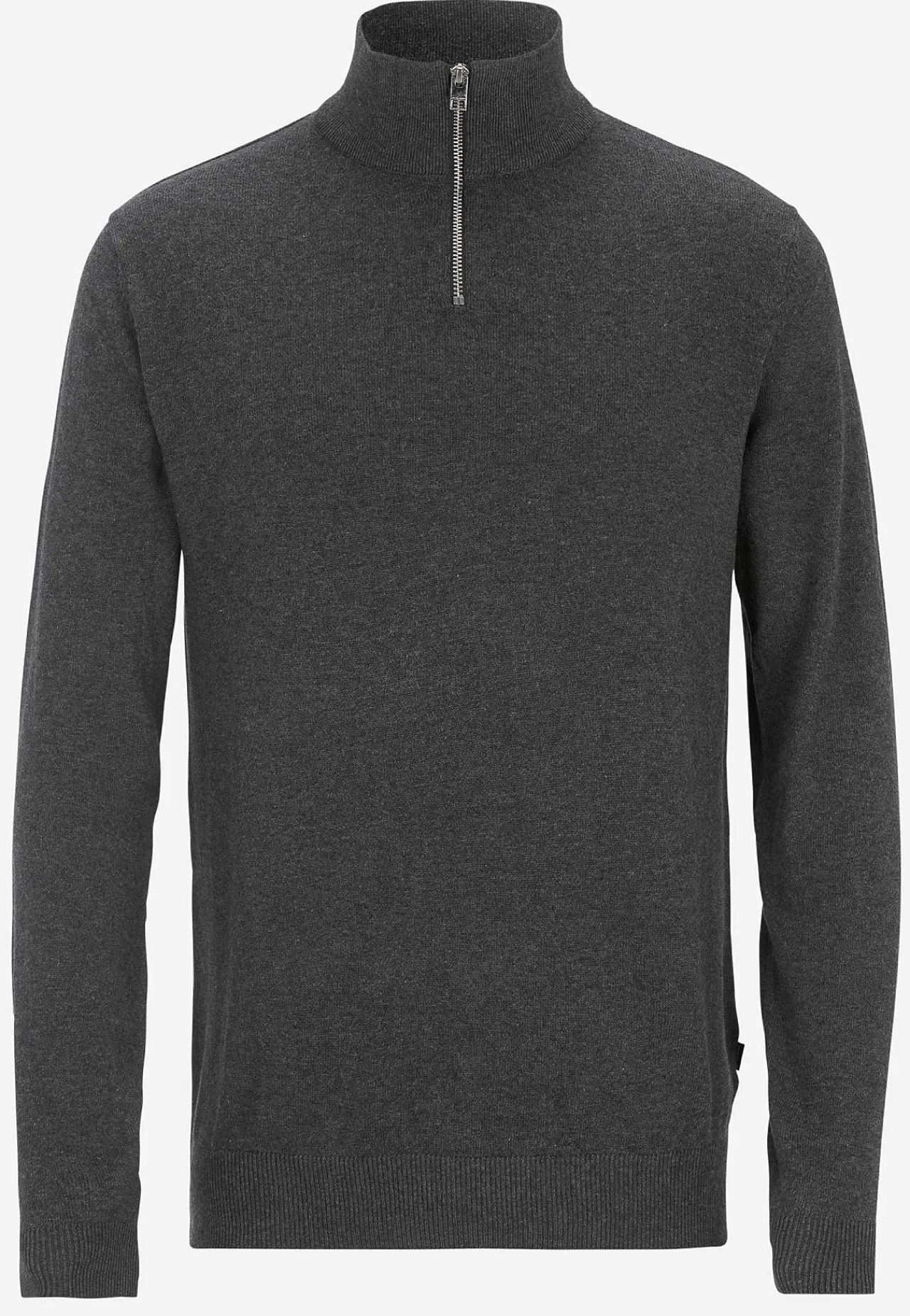 Online Finstickad tröja med dragkedja Tröjor & Hoodies