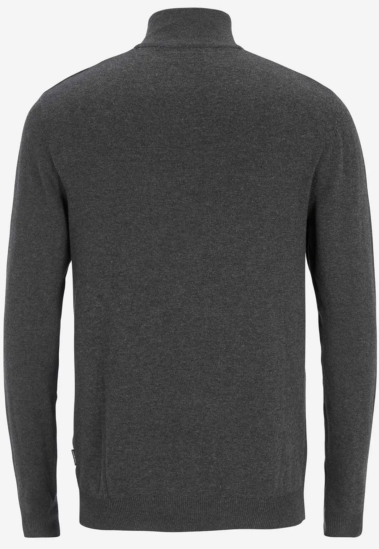 Online Finstickad tröja med dragkedja Tröjor & Hoodies