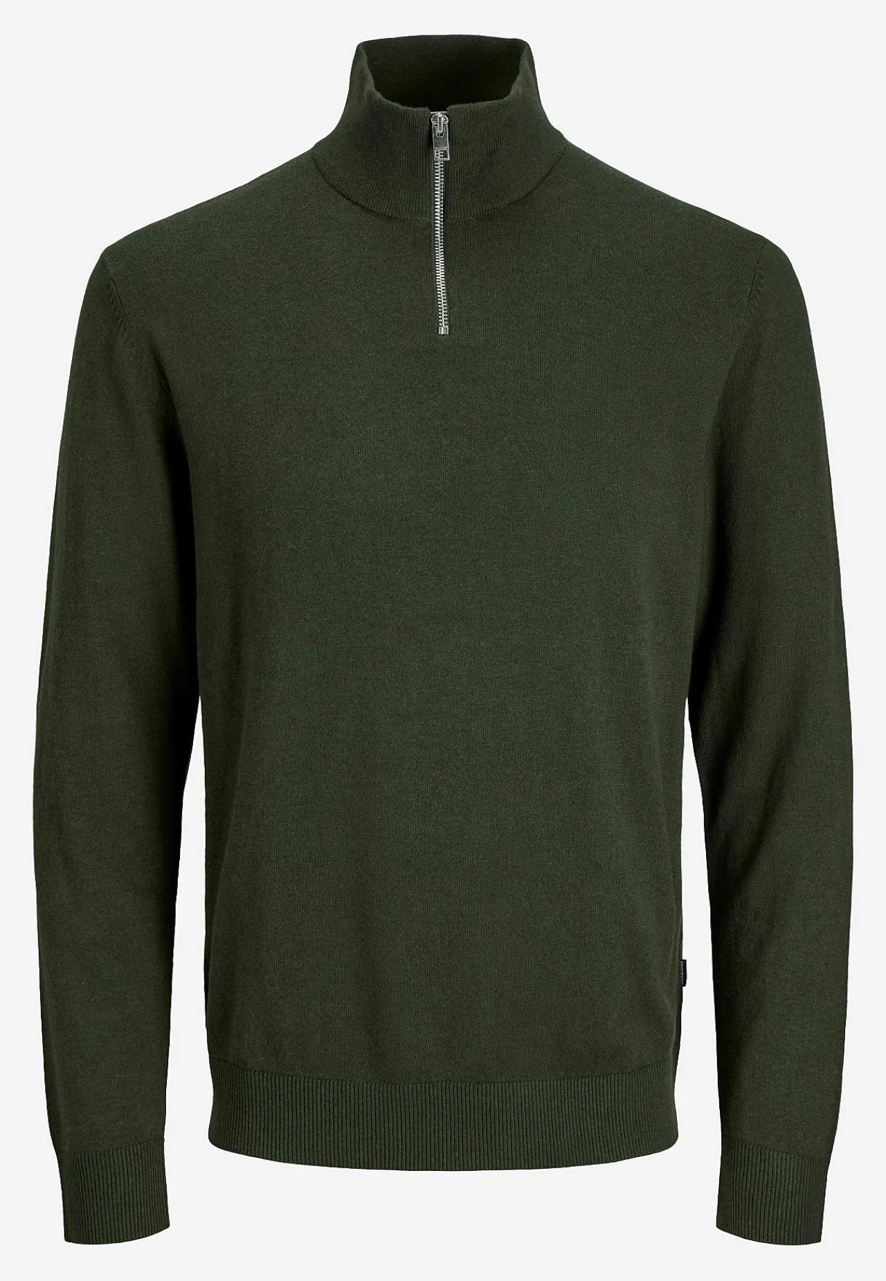 Online Finstickad tröja med dragkedja Tröjor & Hoodies
