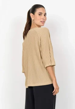 Sale Finstickad tröja med glittertrådar Tröjor & Cardigans|Stickat
