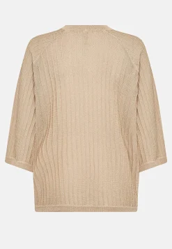 Sale Finstickad tröja med glittertrådar Tröjor & Cardigans|Stickat