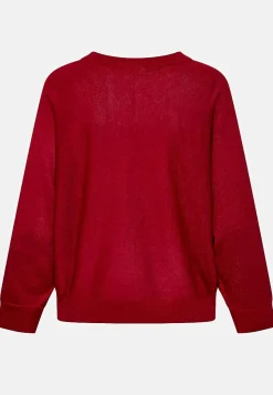 Outlet Finstickad tröja med glittertrådar Tröjor & Cardigans|Stickat