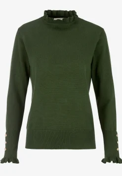 Best Finstickad tröja med knappar Tröjor & Cardigans|Stickat