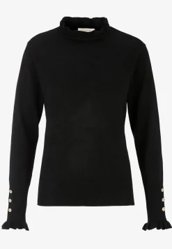 Best Finstickad tröja med knappar Tröjor & Cardigans|Stickat