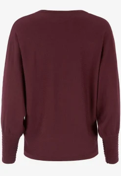 Hot Finstickad tröja med pingvinärmar Tröjor & Cardigans|Stickat
