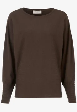 Hot Finstickad tröja med pingvinärmar Tröjor & Cardigans|Stickat