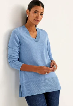 Best Finstickad tunika Tröjor & Cardigans|Stickat