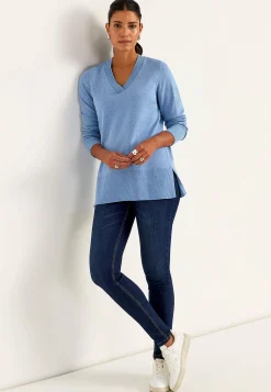 Best Finstickad tunika Tröjor & Cardigans|Stickat