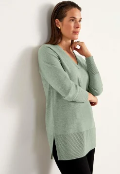 Hot Finstickad tunika Tröjor & Cardigans|Stickat