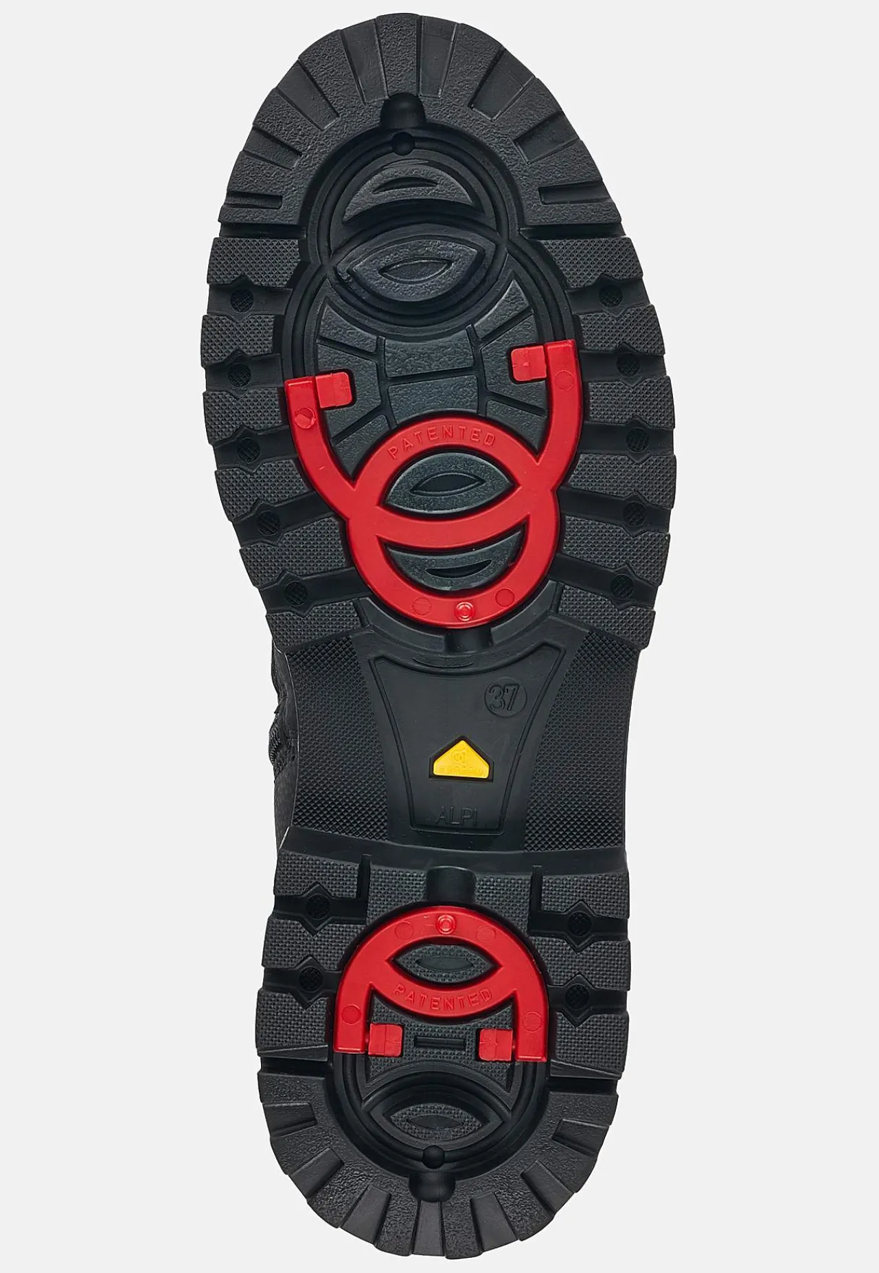 Clearance Fodrad känga med infällbara broddar Kängor & Boots|Vinterskor