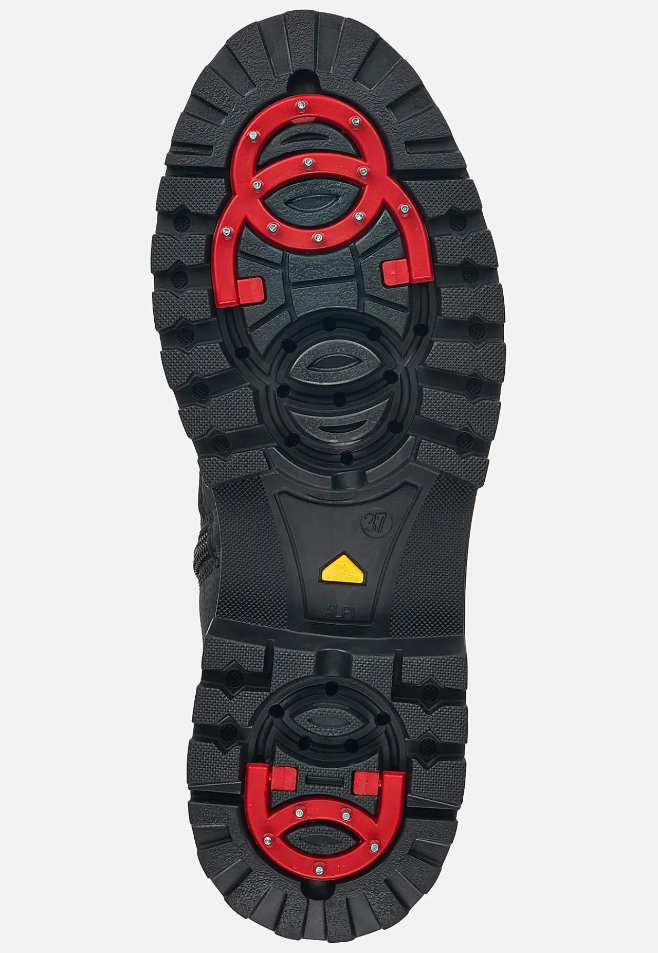 Clearance Fodrad känga med infällbara broddar Kängor & Boots|Vinterskor