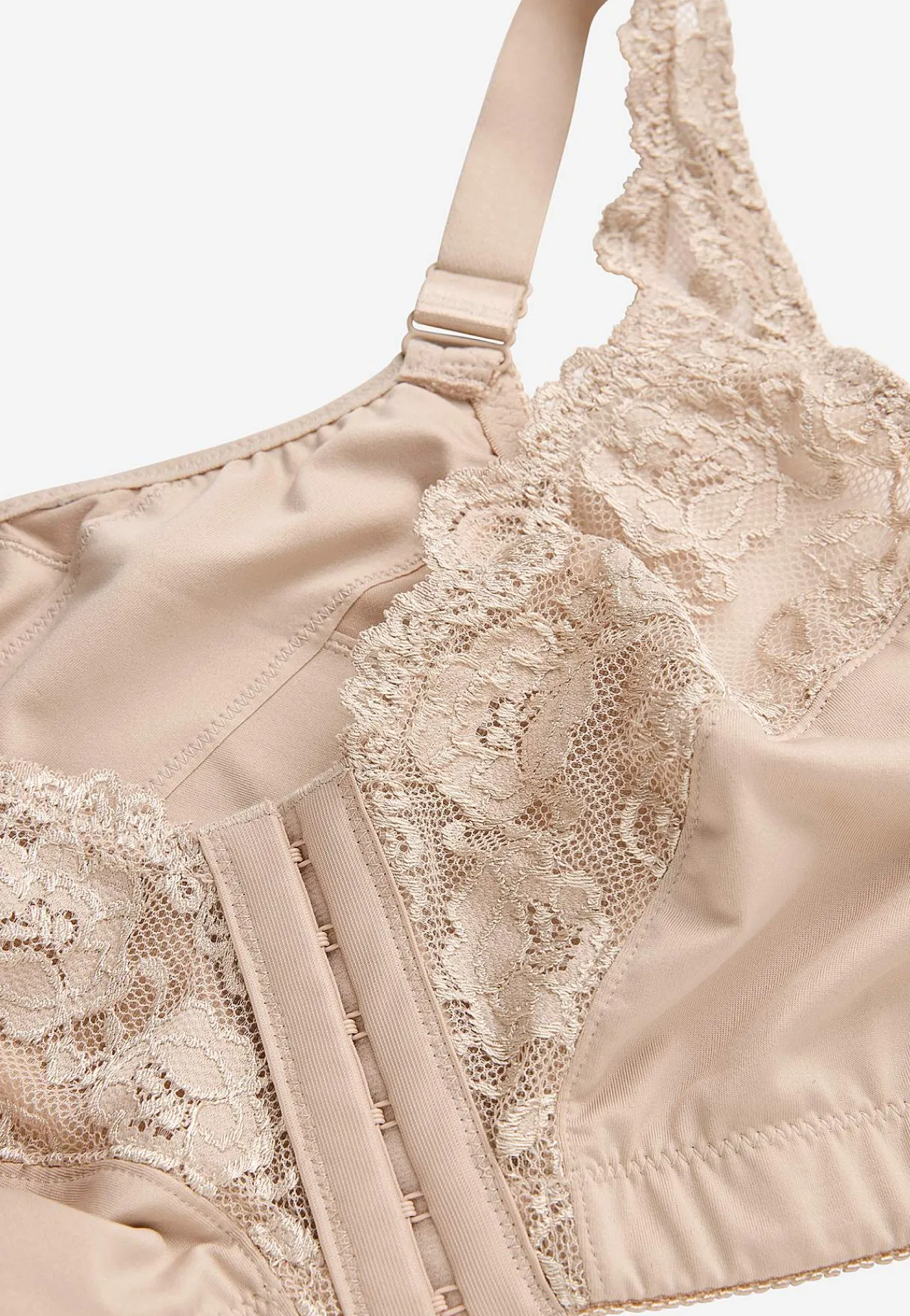 Sale Framknäppt mjuk-bh Basplagg|Plus Size
