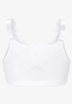 New Framknäppt mjuk-bh Basplagg|Plus Size
