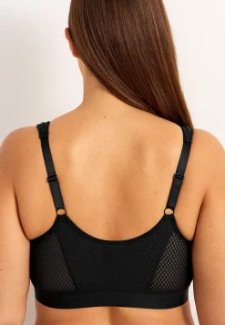 Online Framknäppt sport-bh med stöd Doris Basplagg|Plus Size