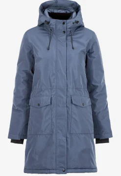 Funktionsjacka med fastsydd huva Jackor & Kappor|Plus Size
