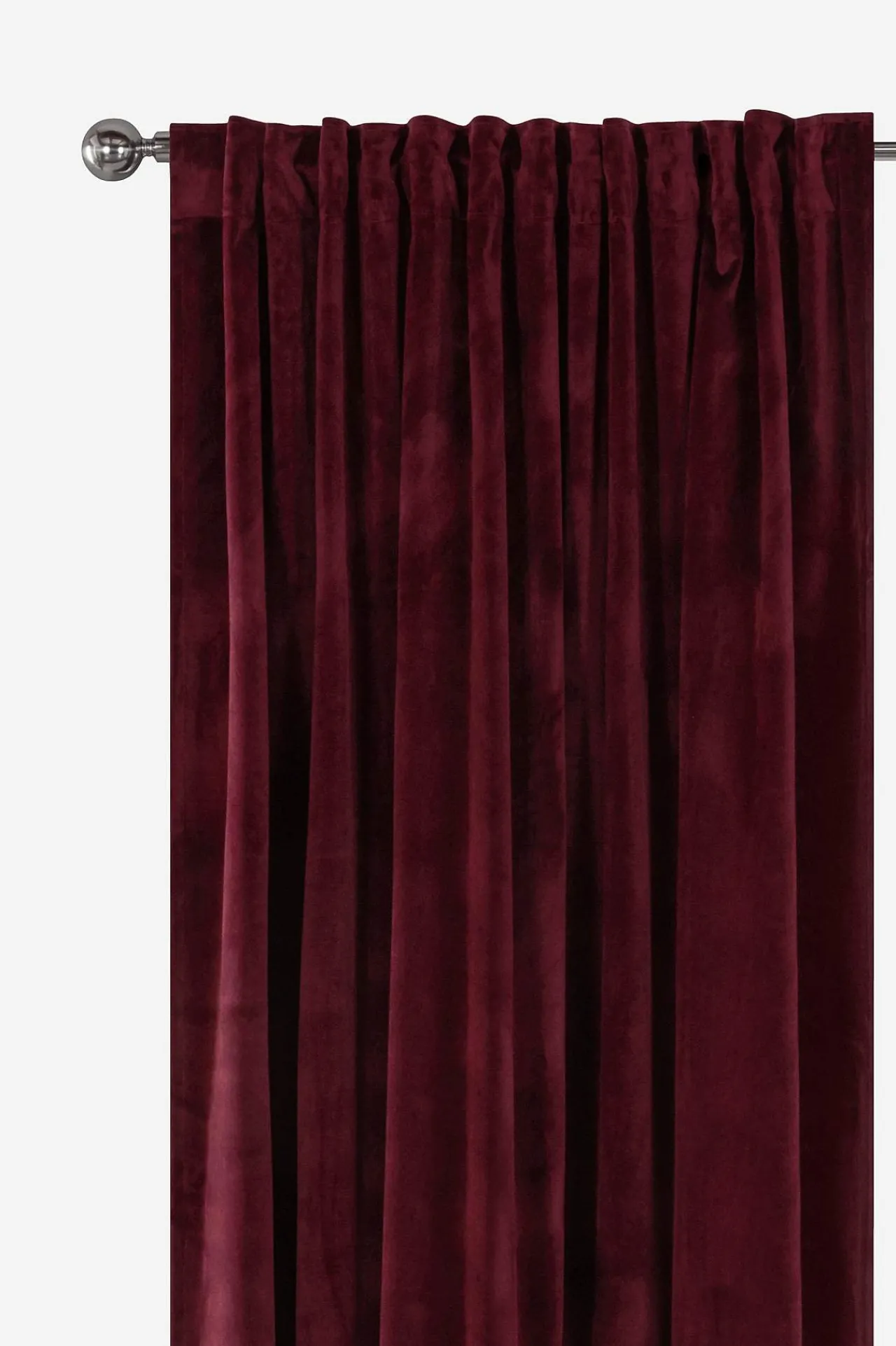 Sale Gardinlängd sammet 2-pack Gardiner|Flerpack