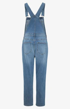 Clearance Hängselbyxa i denim Aliana Jeans|Jeansplagg